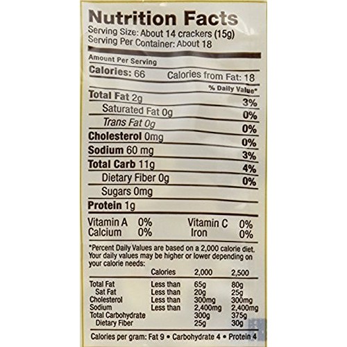 6 Pack - New England Westminster Bakeries Oyster Soup Crackers,