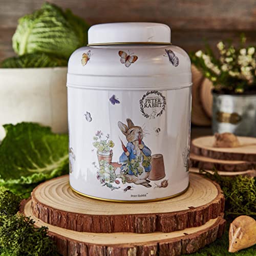New English Teas Beatrix Potter Peter Rabbit Tea Caddy with 240 ...