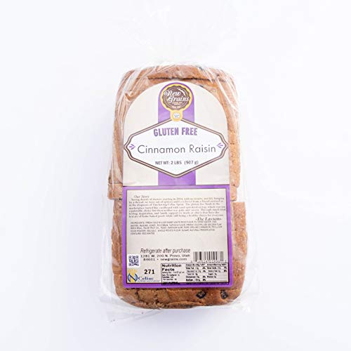 New Grains Gluten Free Cinnamon Raisin Bread, 2 - 32 Oz Loaves