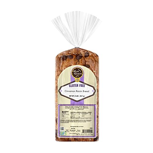 New Grains Gluten Free Cinnamon Raisin Bread, 32 Oz Loaf