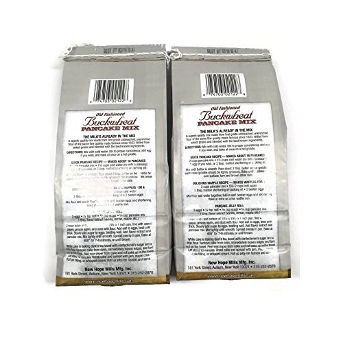 New Hope Mills Buckwheat Pancake Mix, 2 Lb. Bags Pack Of 2
