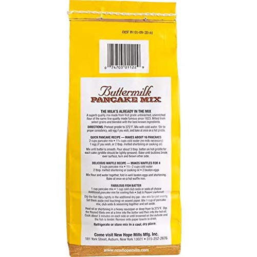 New Hope Mills Buttermilk Pancake Mix- 5 Lb. Value Size Bag