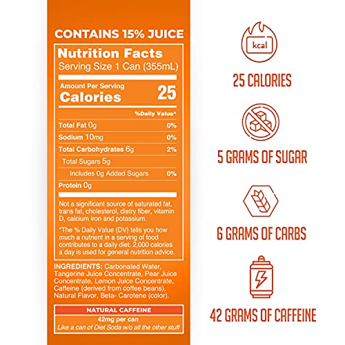 New Wave Natural Sparkling Soda Water Sweetened With Real Fruit