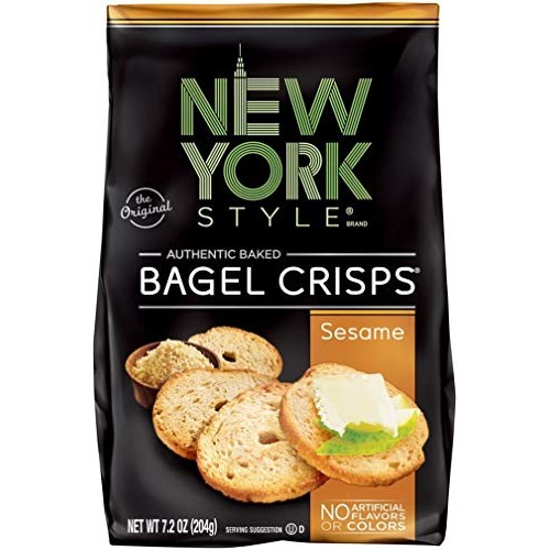 New York Style Bagel Crisp, Sesame, 7.2 Ounce Pack Of 3