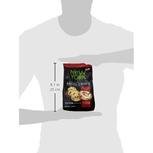 New York Style Bagel Crisps, Cinnamon Raisin, 7.2 Ounce