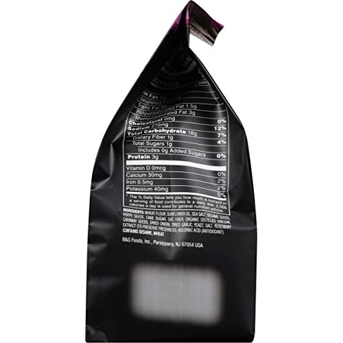 New York Style Bagel Crisps, Everything, 6 Ounce