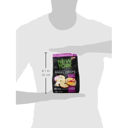 New York Style Bagel Crisps, Everything, 7.2 Oz
