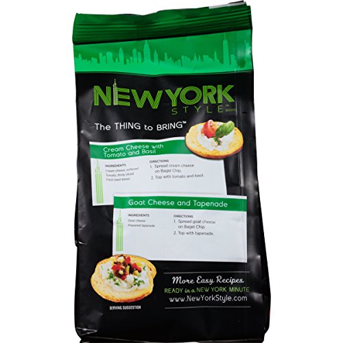 New York Style Bagel Crisps, Roasted Garlic, 7.2 Ounce