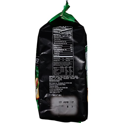 New York Style Bagel Crisps, Roasted Garlic, 7.2 Ounce