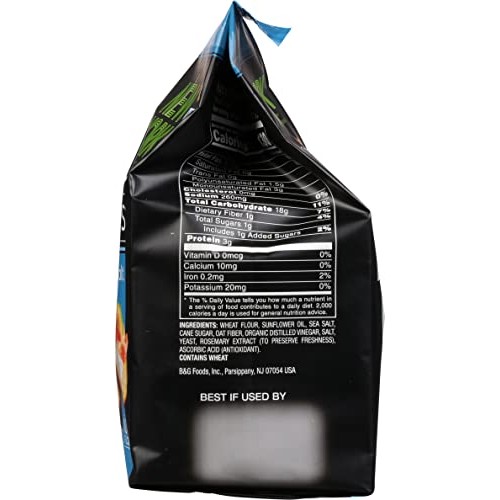 New York Style Bagel Crisps, Sea Salt, 6 Ounce