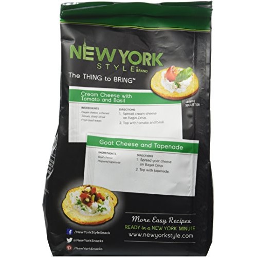 New York Style Bagel Roasted Garlic Crisps, 0.53 Pound
