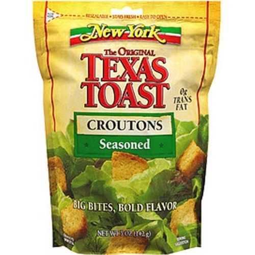 New York The Original Texas Toast Croutons, Seasoned 5 Oz Pack