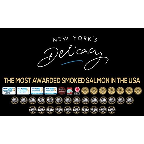 2 X 8 Oz. 1 Lb. New Yorks Delicacy, Most Awarded, Pre-Sliced,