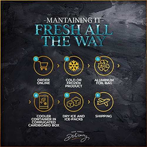 New Yorks Delicacy - 5 x 8 Oz. 2.5 Lb. - Wild Caught Smoked S...