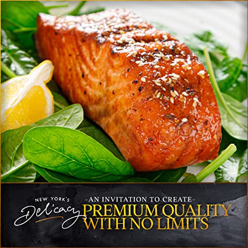 New Yorks Delicacy Hot Smoked Norwegian Roasted Salmon - 8 x 4 ...