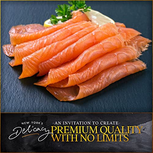 New Yorks Delicacy Norwegian Smoked Salmon Slices, Traditional ...