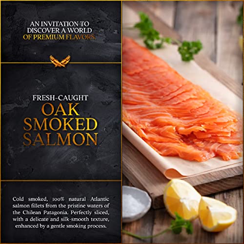 New Yorks Delicacy Smoked Salmon Nova - 2.0 Lb. 1 Fillet - Pr...