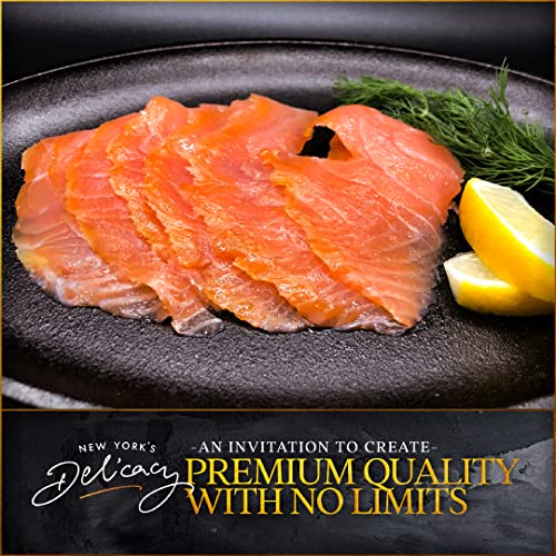 New Yorks Delicacy Smoked Salmon Nova - 2.0 Lb. 1 Fillet - Pr...