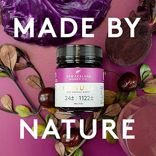 New Zealand Honey Co. Raw Manuka Honey Umf 24+ | Mgo 1122+, 8.8O
