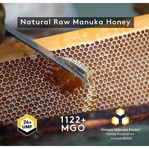 New Zealand Honey Co. Raw Manuka Honey Umf 24+ | Mgo 1122+, 8.8O