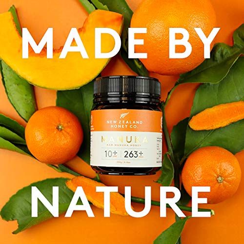 New Zealand Honey Co. Raw Manuka Honey Umf 10+ | Mgo 263+, 8.8Oz