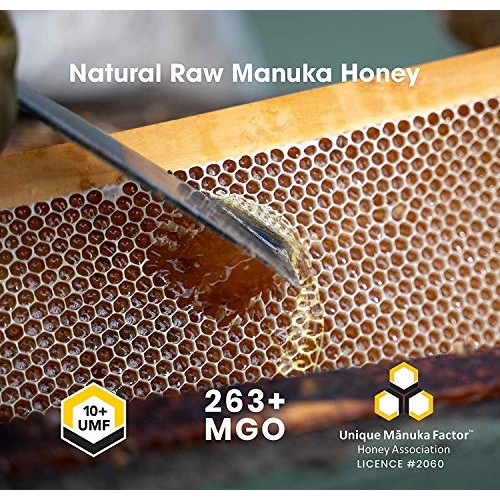 New Zealand Honey Co. Raw Manuka Honey Umf 10+ | Mgo 263+, 8.8Oz