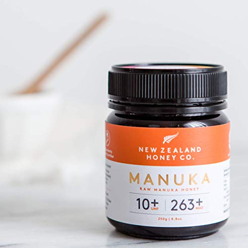 New Zealand Honey Co. Raw Manuka Honey Umf 10+ | Mgo 263+, 8.8Oz