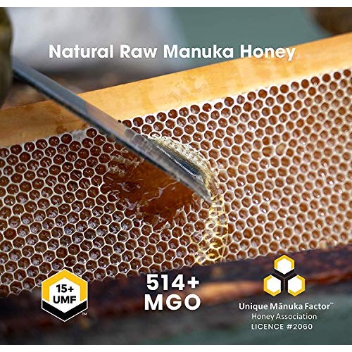 New Zealand Honey Co. Raw Manuka Honey Umf 15+ / Mgo 514+ | 17.6