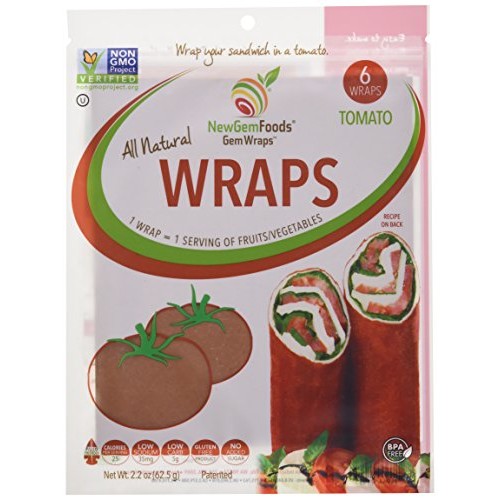 Gemwraps Tomato Sandwich Wraps 6-Sheets