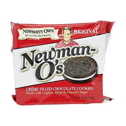 Newmans Own Organic Cookie O Chocolate Vanilla Creme, 13 Oz