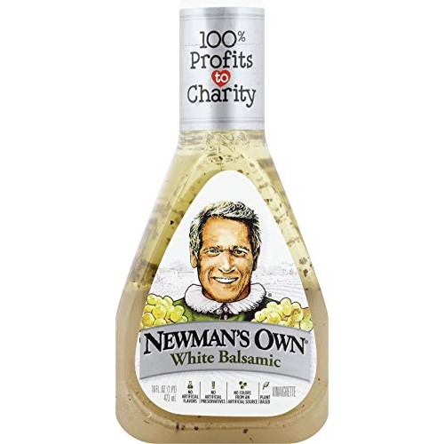 Newman’S Own White Balsamic Vinaigrette, 16-Oz. Pack Of 6