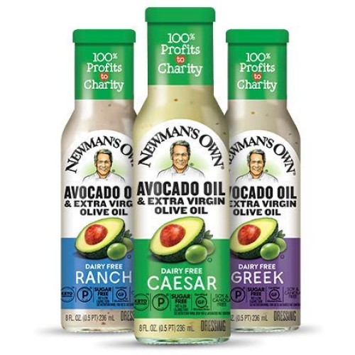 Newmans Own Avocado Oil &Amp; Extra Virgin Olive Oil Dairy Free Cae