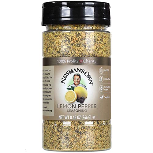 Newmans Own Lemon Pepper Seasoning; Great Zesty Flavor; Perfect...