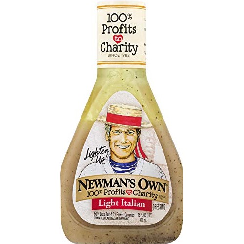 Newmans Own Light Italian Salad Dressing, 16-Oz. Pack Of 6
