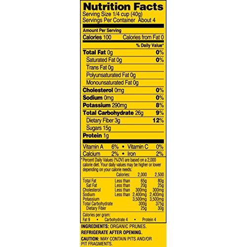 Newmans Own Organic Prunes, 6 Oz