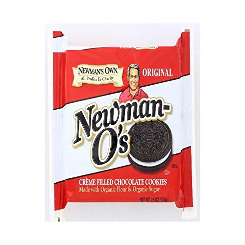 Newmans Own Organics Original Chocolate Vanilla Creme Cookie -