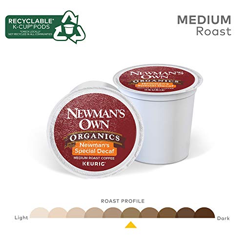 Newmans Own Organics Special Blend Decaf, Single-Serve Keurig K