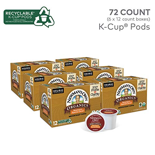 Newmans Own Organics Special Blend Decaf, Single-Serve Keurig K