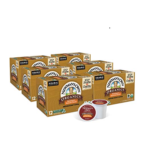 Newmans Own Organics Special Blend Decaf, Single-Serve Keurig K