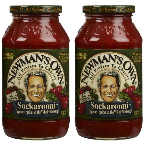 Newmans Own Sockarooni Pasta Sauce, 24 Oz, 2 Pk