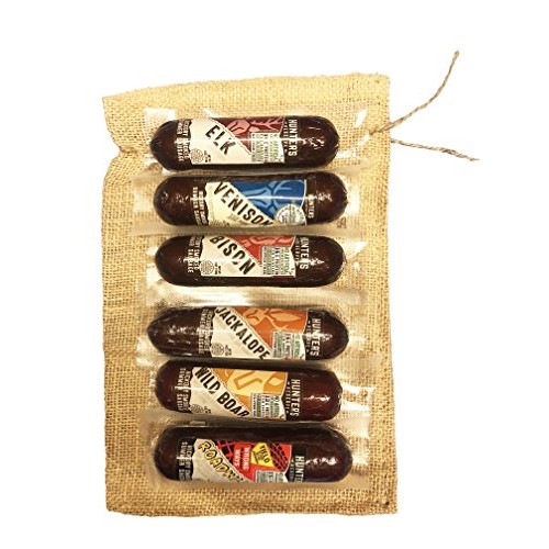 Exotic Summer Sausage 6 Pack Gift Bag
