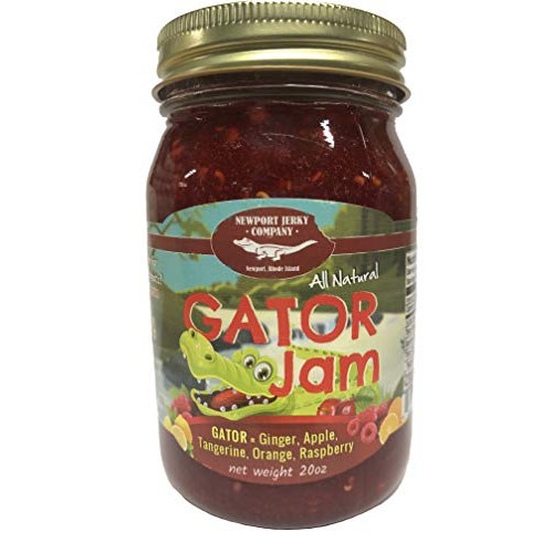 Newport Jerky Company Gator Jam. Ginger, Apple, Tangerine, Orang