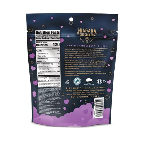 Niagara Chocolates Double Chocolate Frosting Cups 4.1oz Non-GM...
