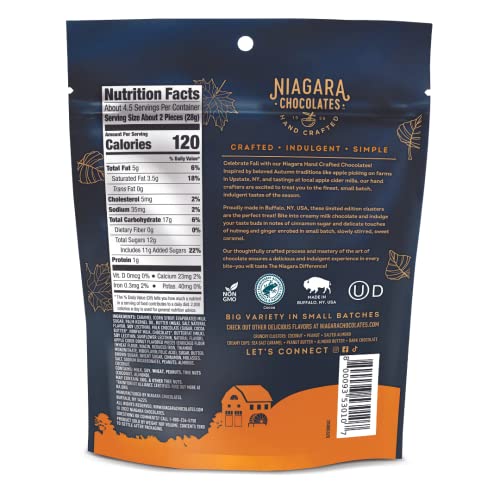 Niagara Chocolates Milk Chocolate Caramel Apple Cider Donut Clus