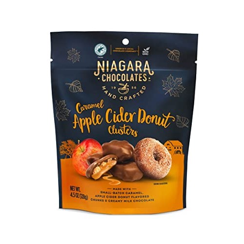 Niagara Chocolates Milk Chocolate Caramel Apple Cider Donut Clus