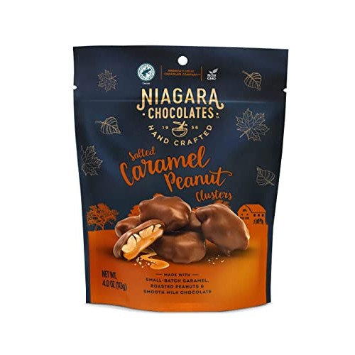 Niagara Chocolates Milk Chocolate Salted Caramel Peanut Clusters