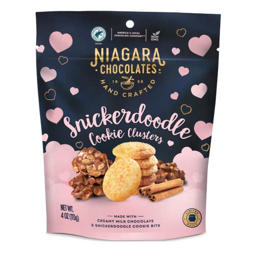 Niagara Chocolates Milk Chocolate Snickerdoodle Clusters 4oz N...