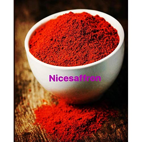 Nice Saffron Premium Organic Saffron Powder Deep Red 5 Grams