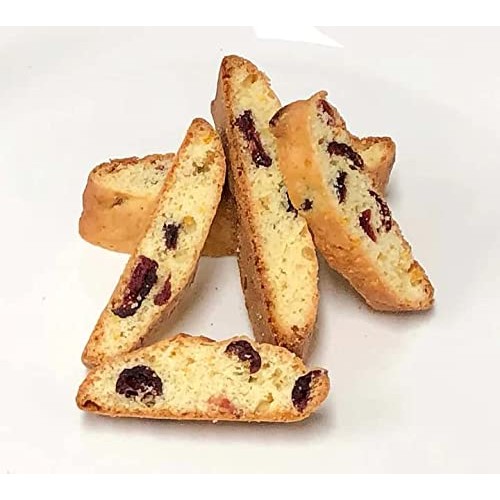 Cranberry orange biscotti