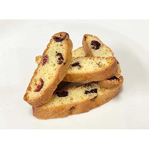 Cranberry orange biscotti
